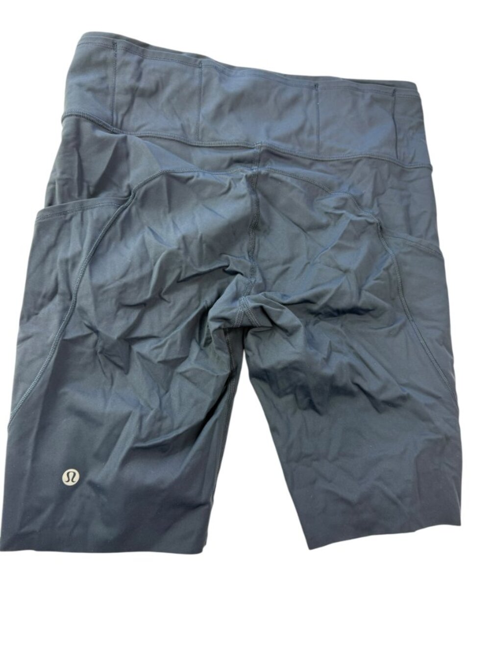 Lululemon Bike Shorts Long. Dark Blue. Size Women's 10.  Pockets